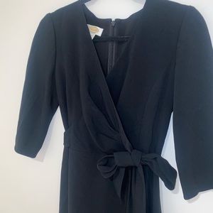 Talbots black wrap dress. Small